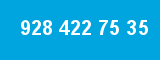 928 422 75 35 928 422 75 35